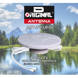 ANT-TV-UFO - ANTENA TV CON BASE MAGNÉTICA