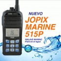 JOPIX MARINE 515P PORTATIL MARINO DE VHF IP67 CON BATERIA Y CARGADOR