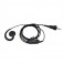 MAF-CR-TK3601 - Micro-auricular con cable tipo tejido fibra para KENWOOD TK-3601