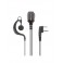 Midland MA21-L PRO Micrófono-auricular lobular regulable VOX/PTT con cable rizado