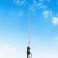 KAD-420 - Antena base UHF, vertical, de fibra de vidrio, para 412-430 MHz.