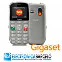 Gigaset GL390 GREY SILVER  teléfono móvil con funciones sencillas