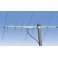HS-FOX727 - Antena Yagi 144-430 MHz. 3+5 elementos.
