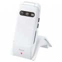 Teléfono con tapa FUNKER E150 Max Help - Blanco