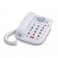 Teléfono Alcatel TMAX20, Teclas Grandes, Color Blanco
