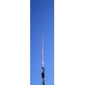 OUT-250-B - Antena vertical en aluminio de 3.5- 57 MHz., Altura: 7.13 m.