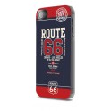 Carcasa brillante iPhone 4S colección Route 66, rojo y azul